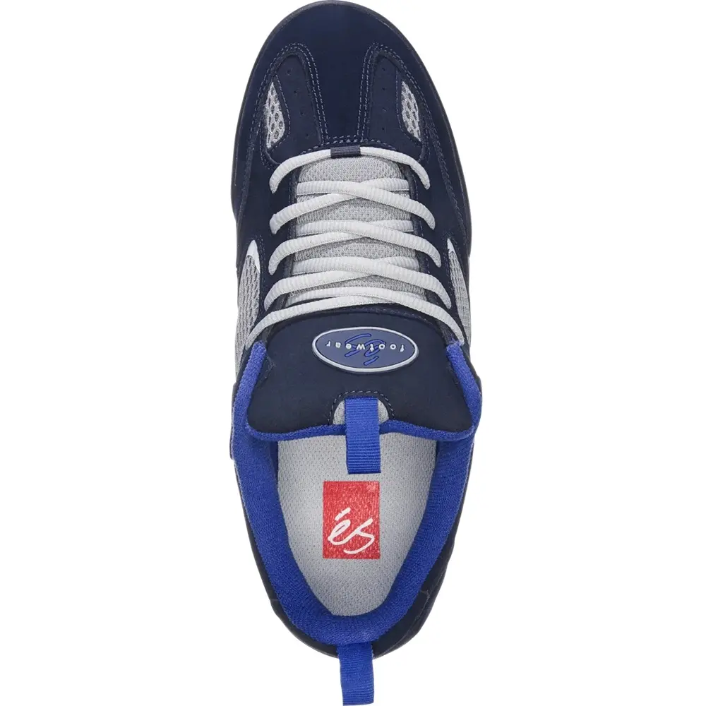 Es Quattro Navy Grey Royal Mens Skate Shoes