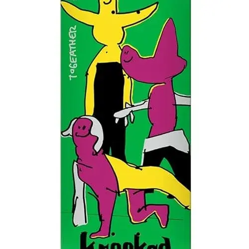 Krooked 2Gether Gonz 8.62 Skateboard Deck