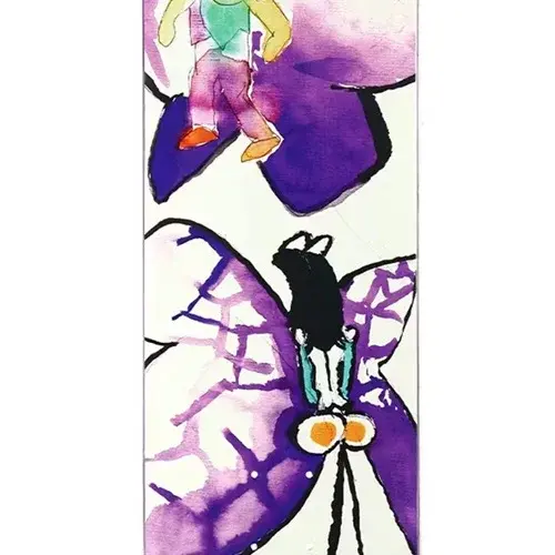 Krooked Butterflies UNA 8.28 Skateboard Deck