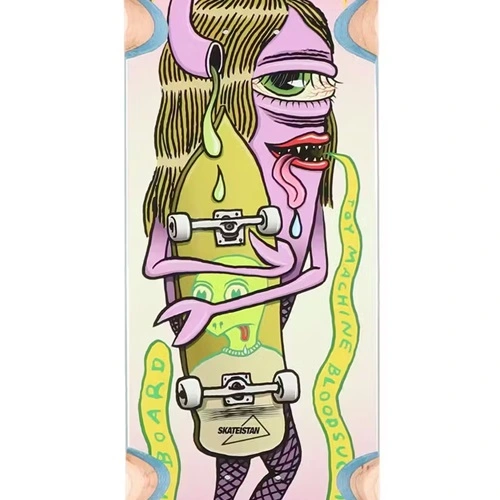 Toy Machine Sky Brown Skateistan 8.25 Skateboard Deck