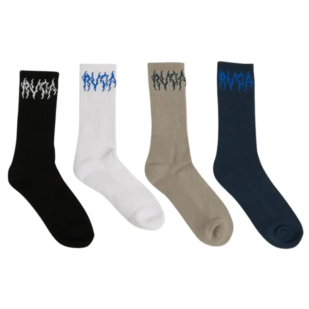 RVCA Seasonal V2 Multi 4 Pack Socks