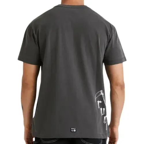 RVCA Lynes VA Washed Black T-Shirt