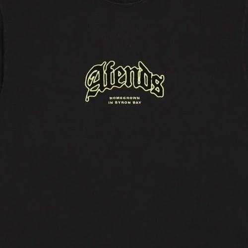 Afends Home Retro Stone Black T-Shirt