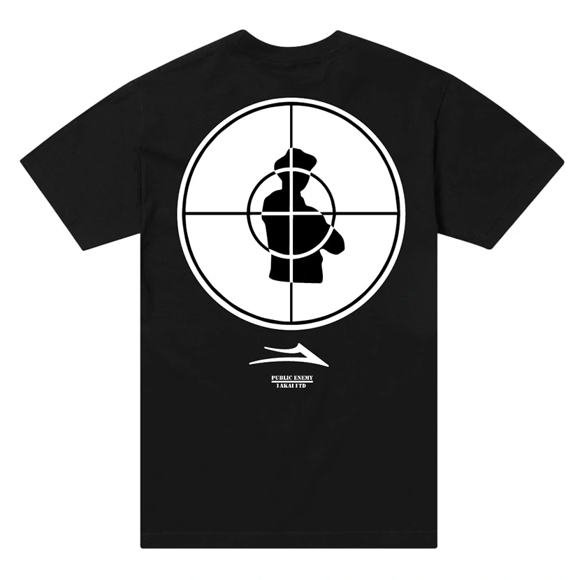 Lakai X Public Enemy Sniper Black T-Shirt