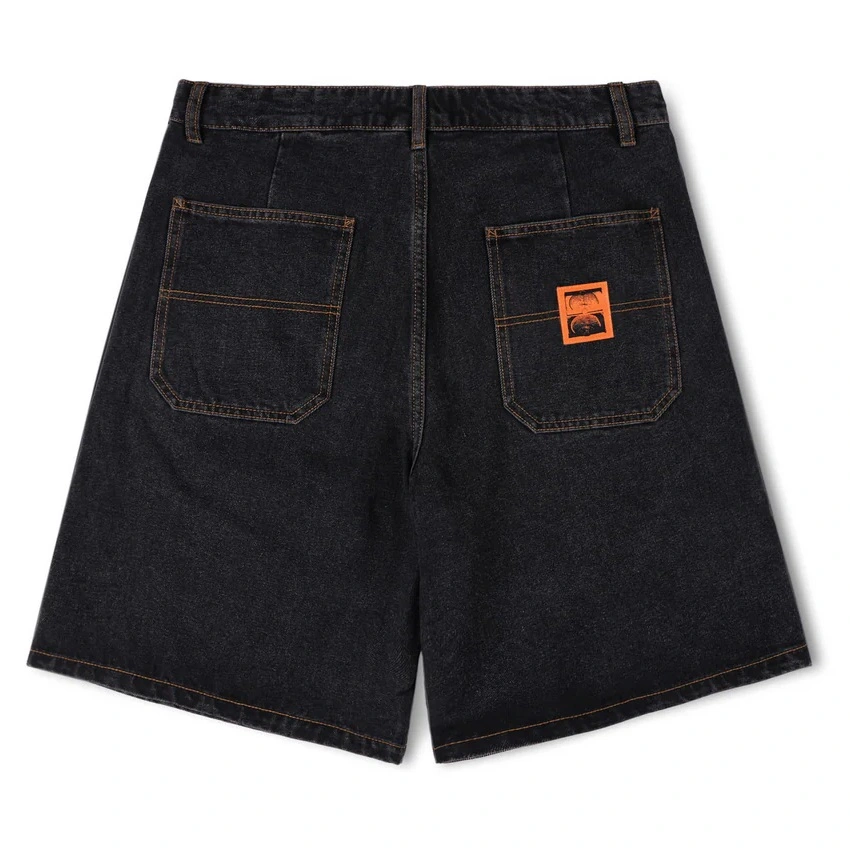 Former Reynolds Denim 21" Washed Black Walk Shorts