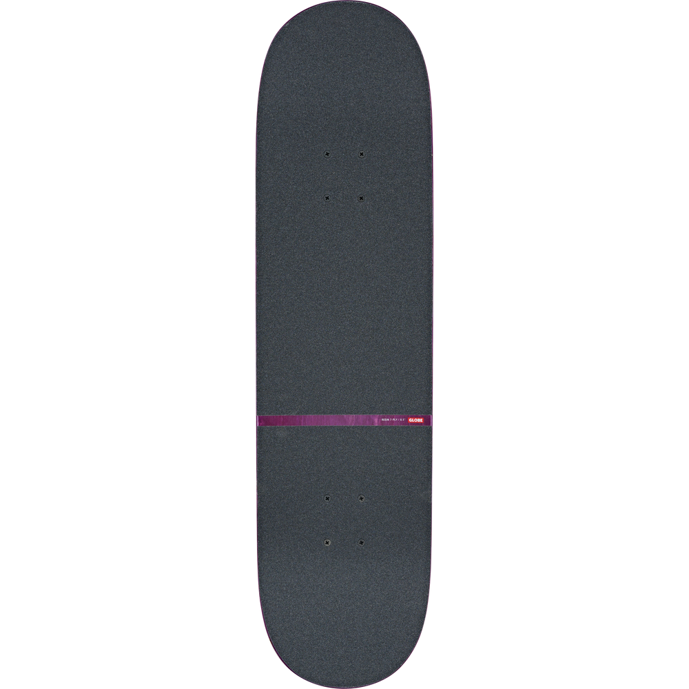 Globe G1 Mind Expansion Off White Purple 8.5 Complete Skateboard