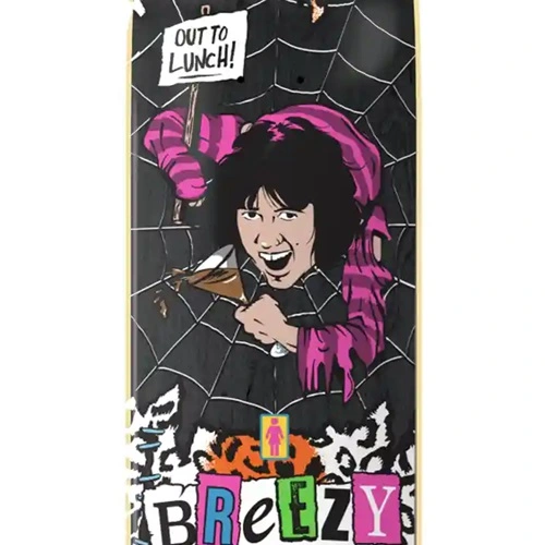 Girl Out To Lunch Breana Geering 8.0 Skateboard Deck