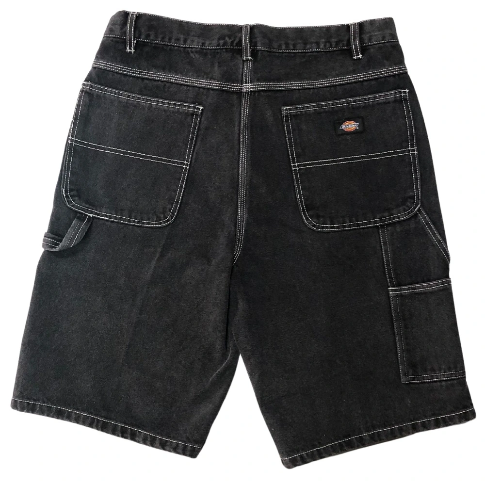 Dickies DX200 Light Weight Denim Carpenter Washed Black 11" Shorts