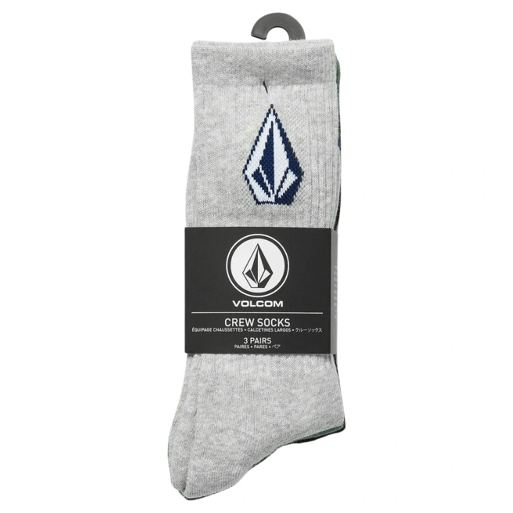 Volcom Full Stone Petrol 3 Pack Socks