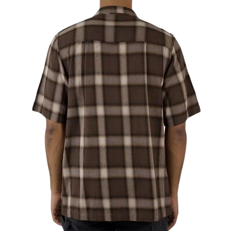 Dickies Down South Flannel Timber Brown Button Up Shirt