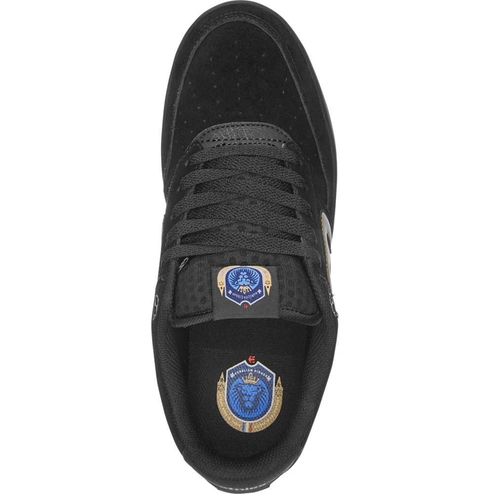 Etnies The Aurelien Michelin Black Gold Mens Skate Shoes