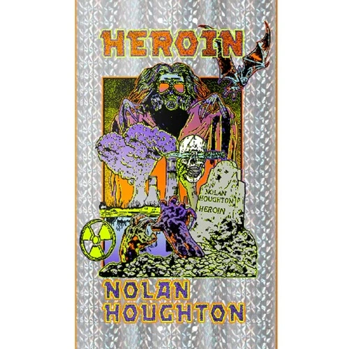 Heroin Nolan Houghton Hellscape 9.5 Skateboard Deck