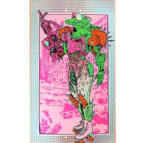 Heroin Swampy Hellscape 10.0 Skateboard Deck