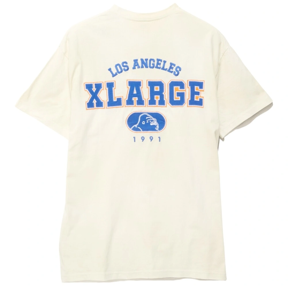 XLarge College Vintage White T-Shirt