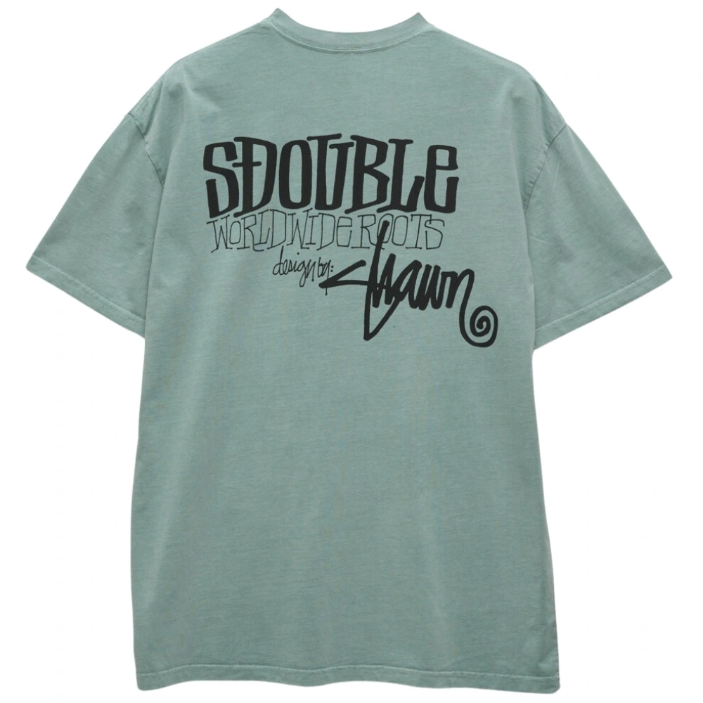 S-Double World Wide Roots Washed Sage T-Shirt