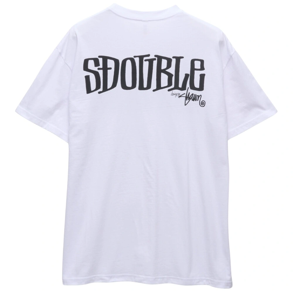 S-Double Design By White T-Shirt