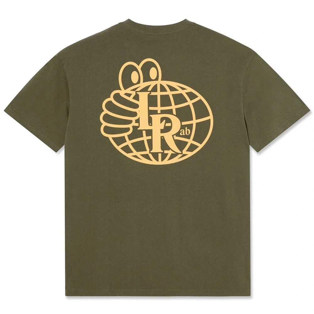 Last Atlas Monogram Tactile Green Orange T-Shirt