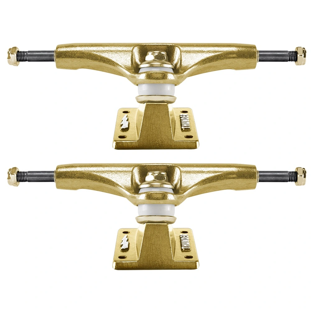 Thunder Hollow Light Team Gilded Gold Set Of 2 Skateboard Trucks