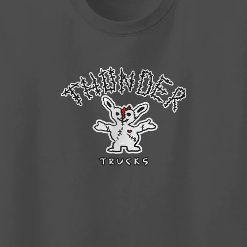 Thunder Truck Co To Pieces Charcoal T-Shirt