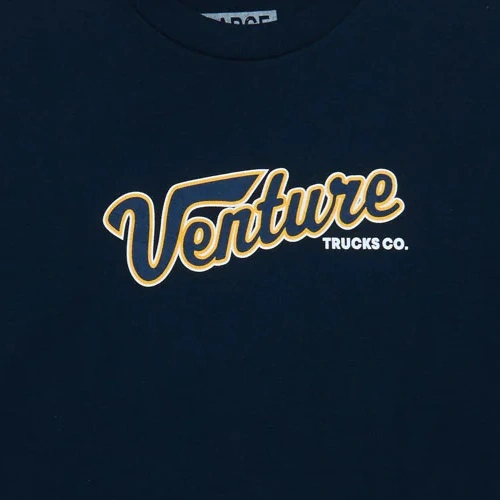 Venture Truck Co Collegiate Navy T-Shirt