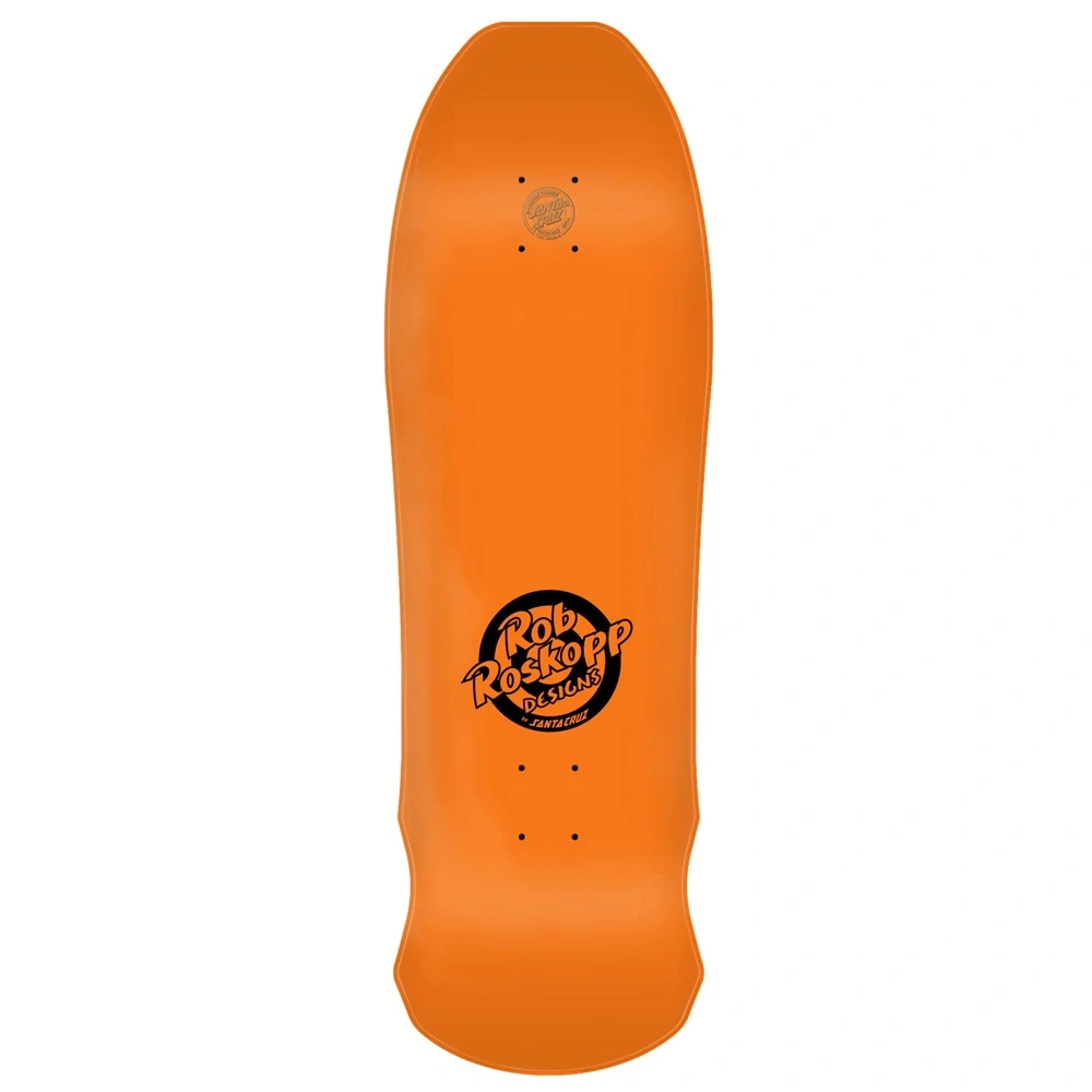 Santa Cruz Roskopp Face Orange 9.5 Skateboard Deck