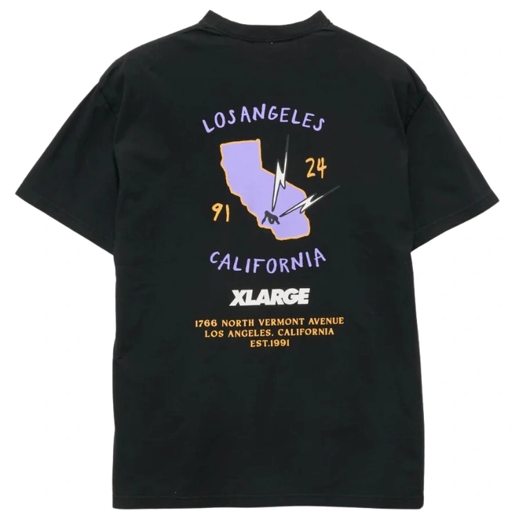 XLarge State Pigment Black T-Shirt