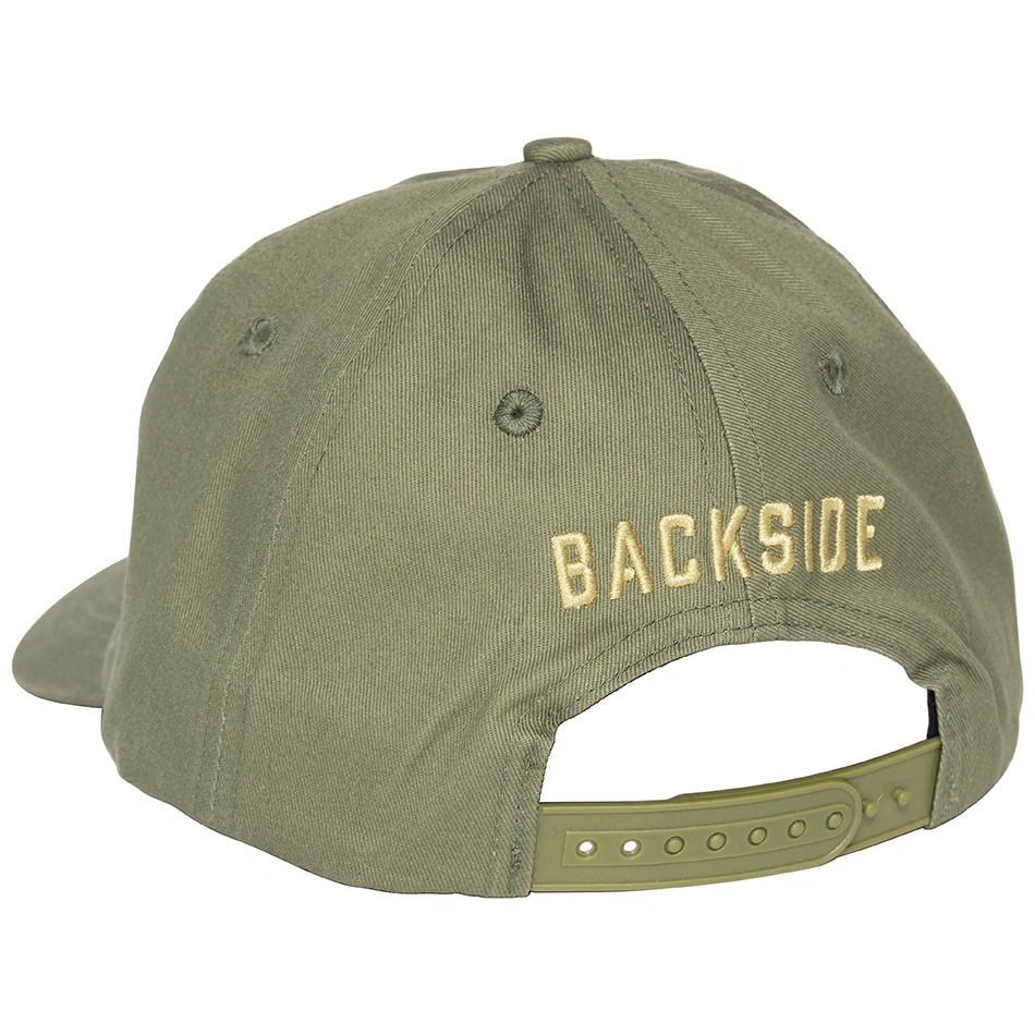 Opera Frontside Backside Olive Hat