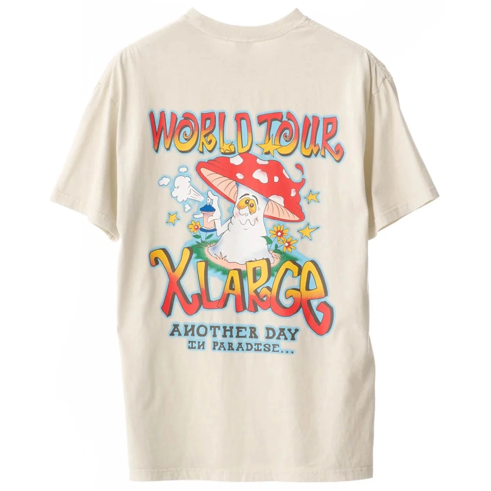 XLarge World Tour Pigment Thrift White T-Shirt