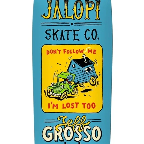 Anti Hero Jalopi Returns Grosso 9.25 Skateboard Deck