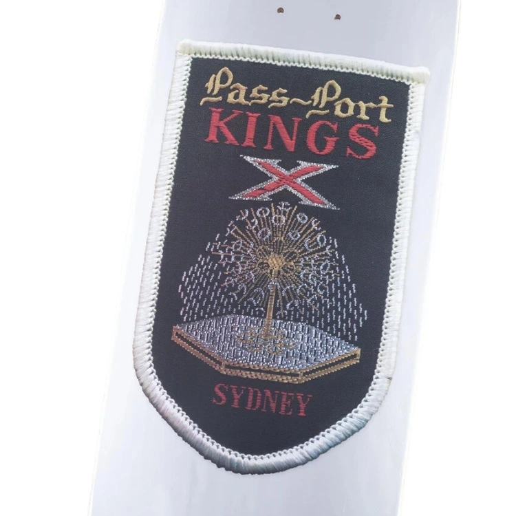 Passport Patch Series Kings X Softie Shape 8.625 Skateboard Deck