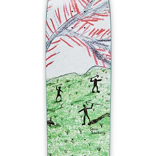 Polar Skate Co Shin Sanbongi Hunters P9 Shape 8.625 Skateboard Deck