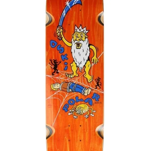 Polar Skate Co Oskar Rozenberg Spider King P2 Shape 8.5 Skateboard Deck