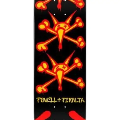 Powell Peralta Vats Rats Black Red 7.0 Skateboard Deck