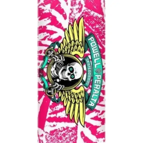 Powell Peralta Winged Ripper White Pink 7.0 Skateboard Deck