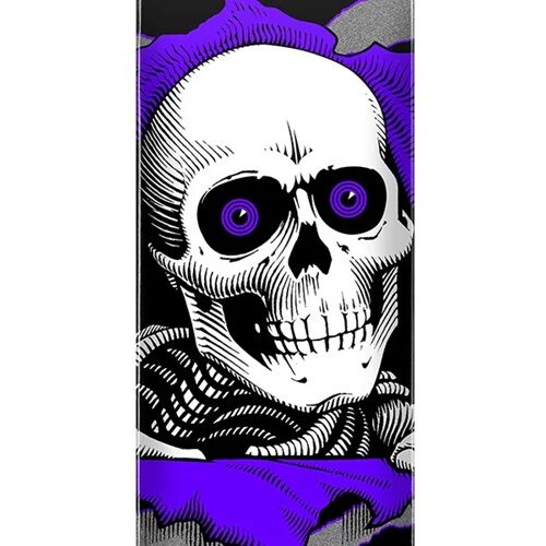 Powell Peralta Ripper One Off Silver Purple 7.5 Skateboard Deck