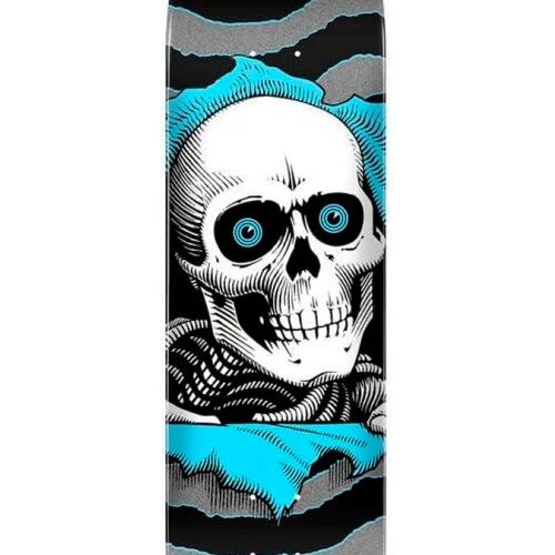 Powell Peralta Ripper One Off Silver Light Blue 7.75 Skateboard Deck