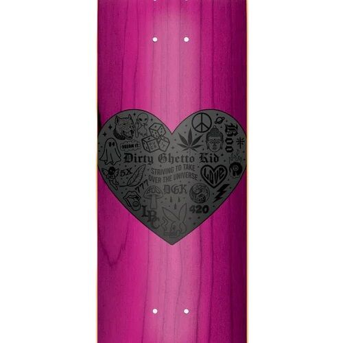 Dgk Feels Boo Pink 8.25 Skateboard Deck