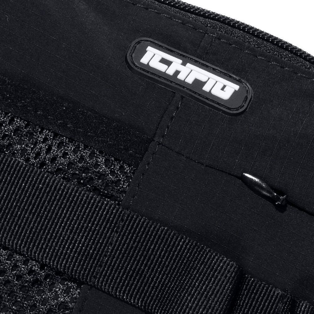 Ichpig Ripstop Stash Black Granite Shoulder Bag