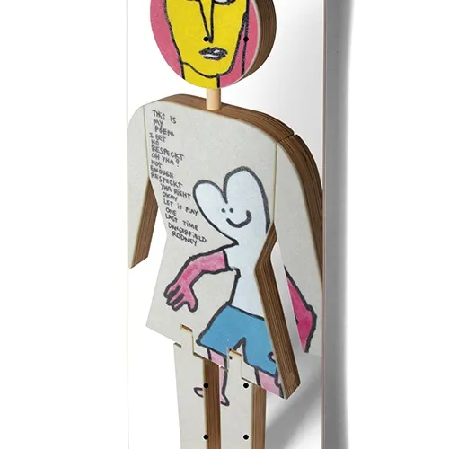 Girl Modernica Collection Tyler Pacheco 8.5 Skateboard Deck