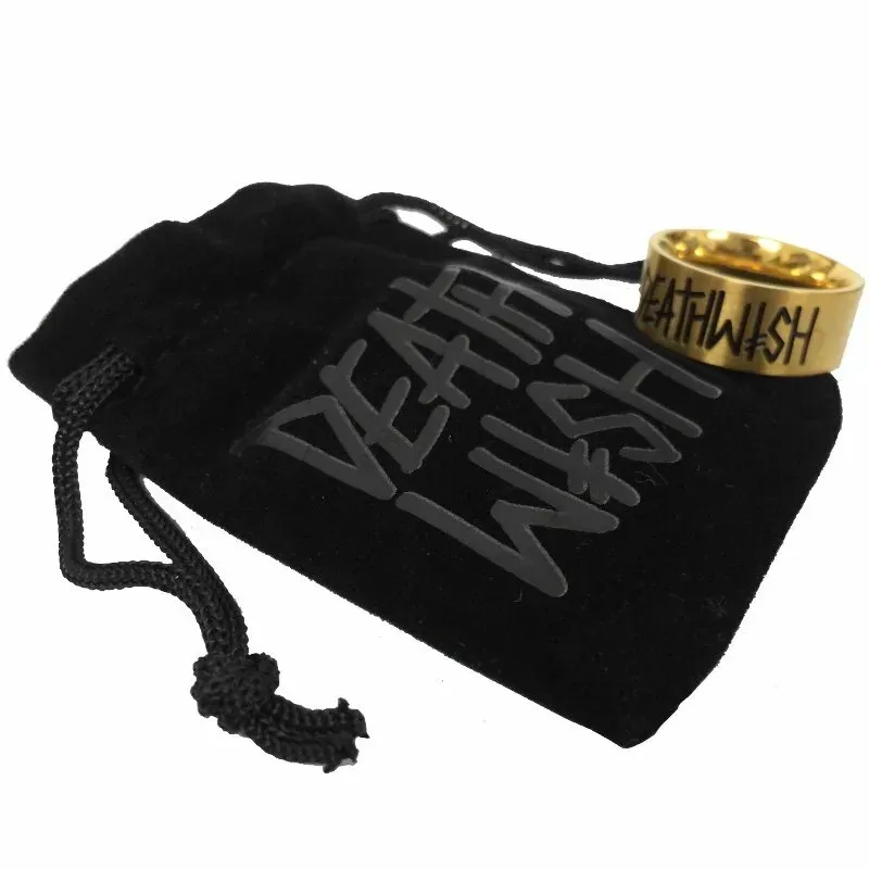 Deathwish Deathspray Gold Ring