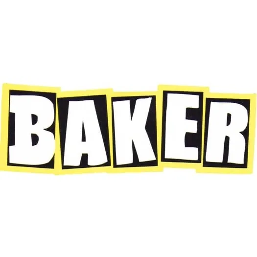 Baker Brand Logo Neon Sticker