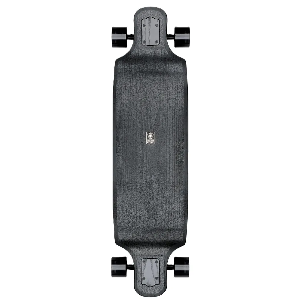 Globe Eames Lounge Black Oak Black 38 Longboard Skateboard