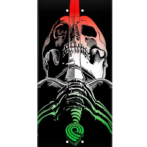 Powell Peralta Skull & Sword Fade Green 8.25 Skateboard Deck