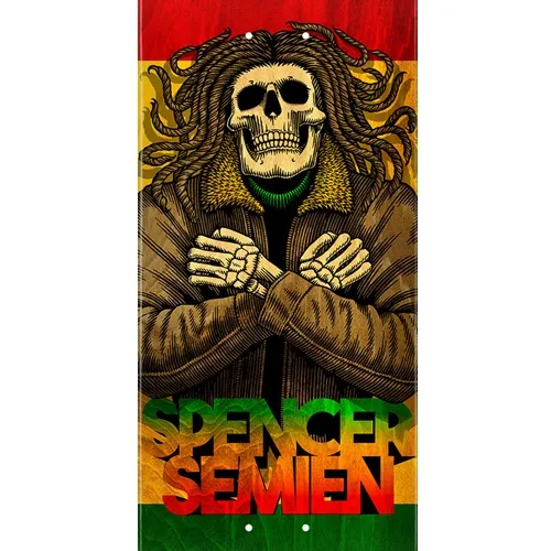 Powell Peralta Flight Semien Dreads Shape 243 8.25 Skateboard Deck