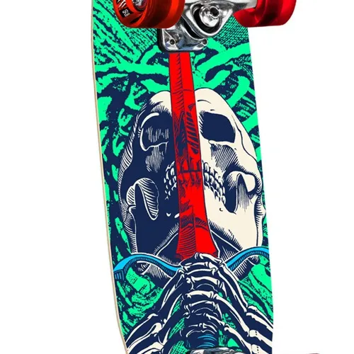 Powell Peralta Mini Skull & Sword Mint Navy 30 Cruiser Skateboard