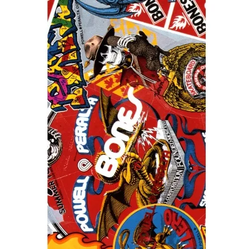 Powell Peralta Collage 5 10.5 x 33 Skateboard Grip Tape Sheet