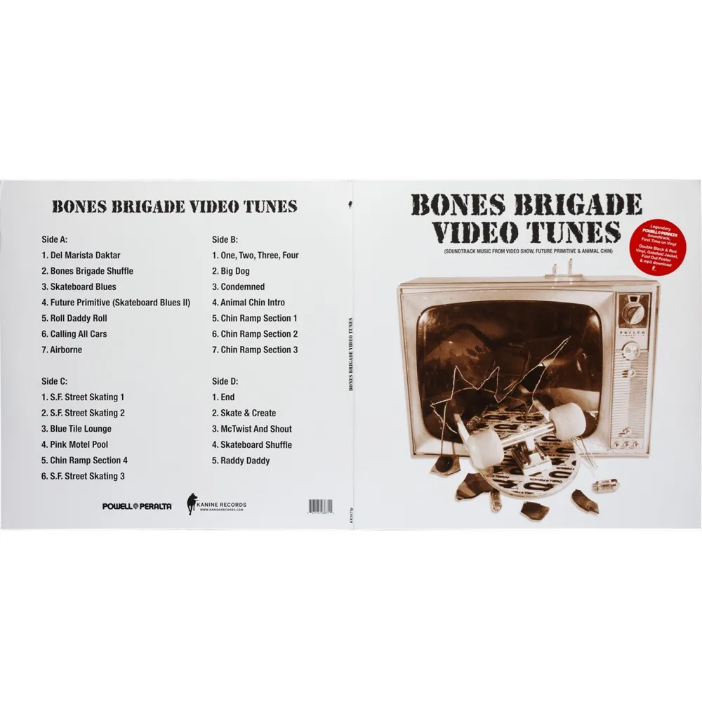 Powell Peralta Bones Brigade Video Tunes Vinyl