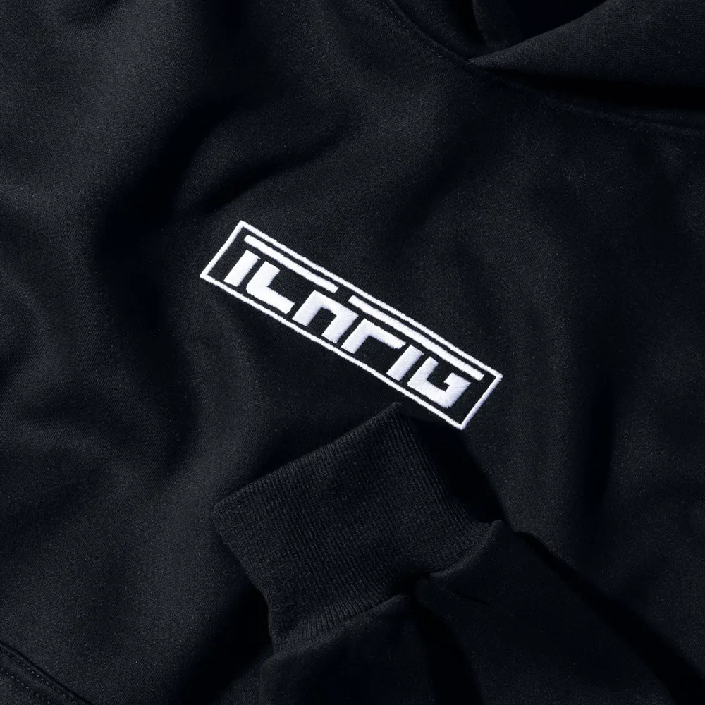 Ichpig Strike Cordless Black White Hoodie