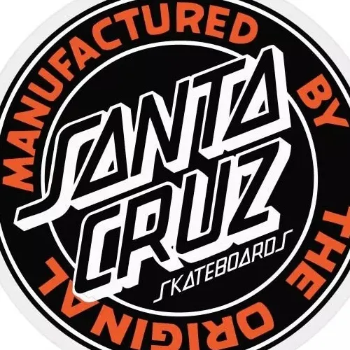 Santa Cruz MFG Dot Black Sticker