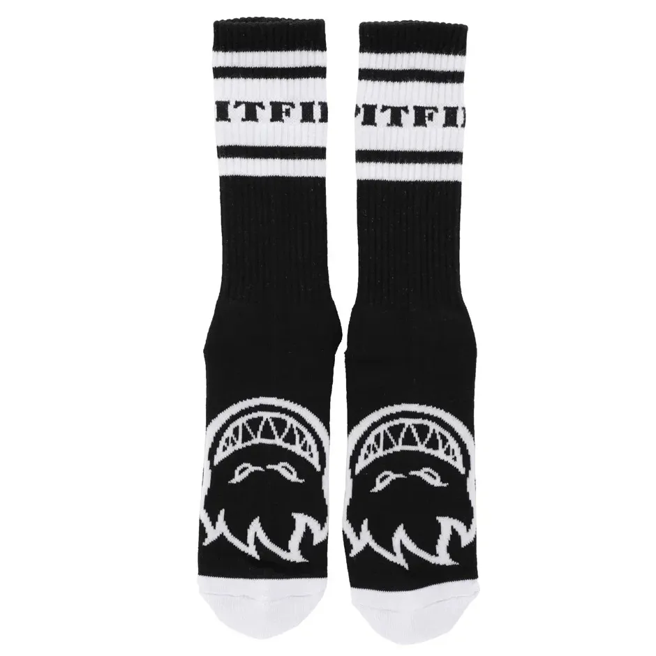 Spitfire Classic 87 Bighead Black White 1 Pair Mens Socks